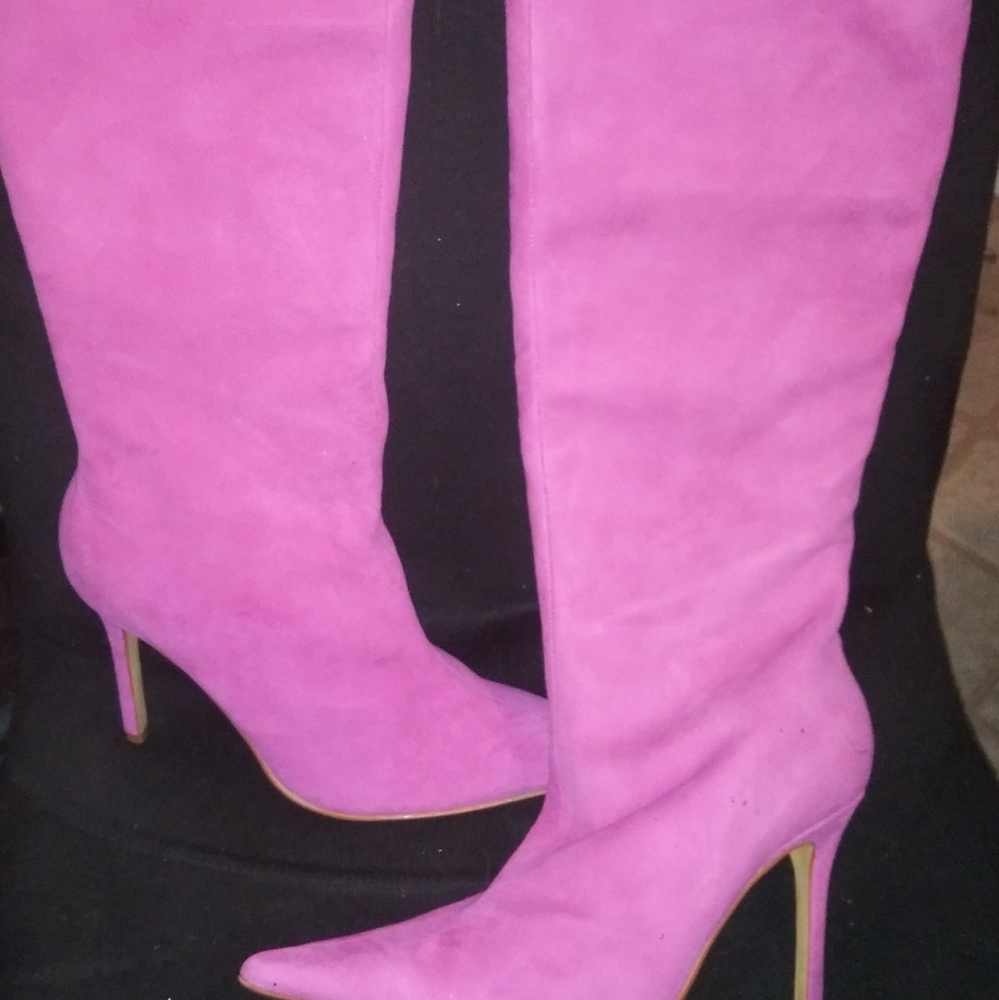Pink Boots